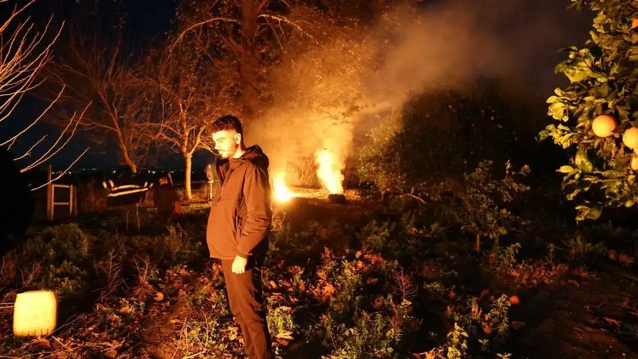 Adana’da Sazlı Sözlü Zirai Don Nöbeti 2